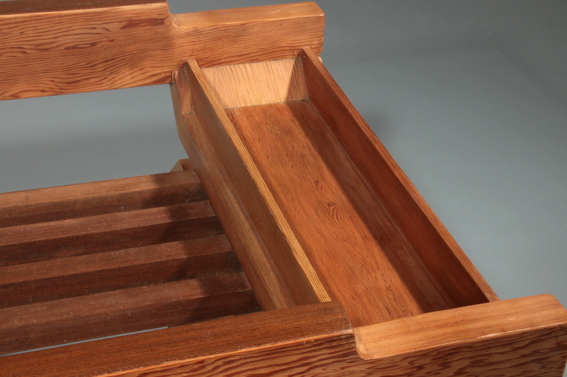 Italian Elegance: The Mid-Century Pine Dining Table 1960