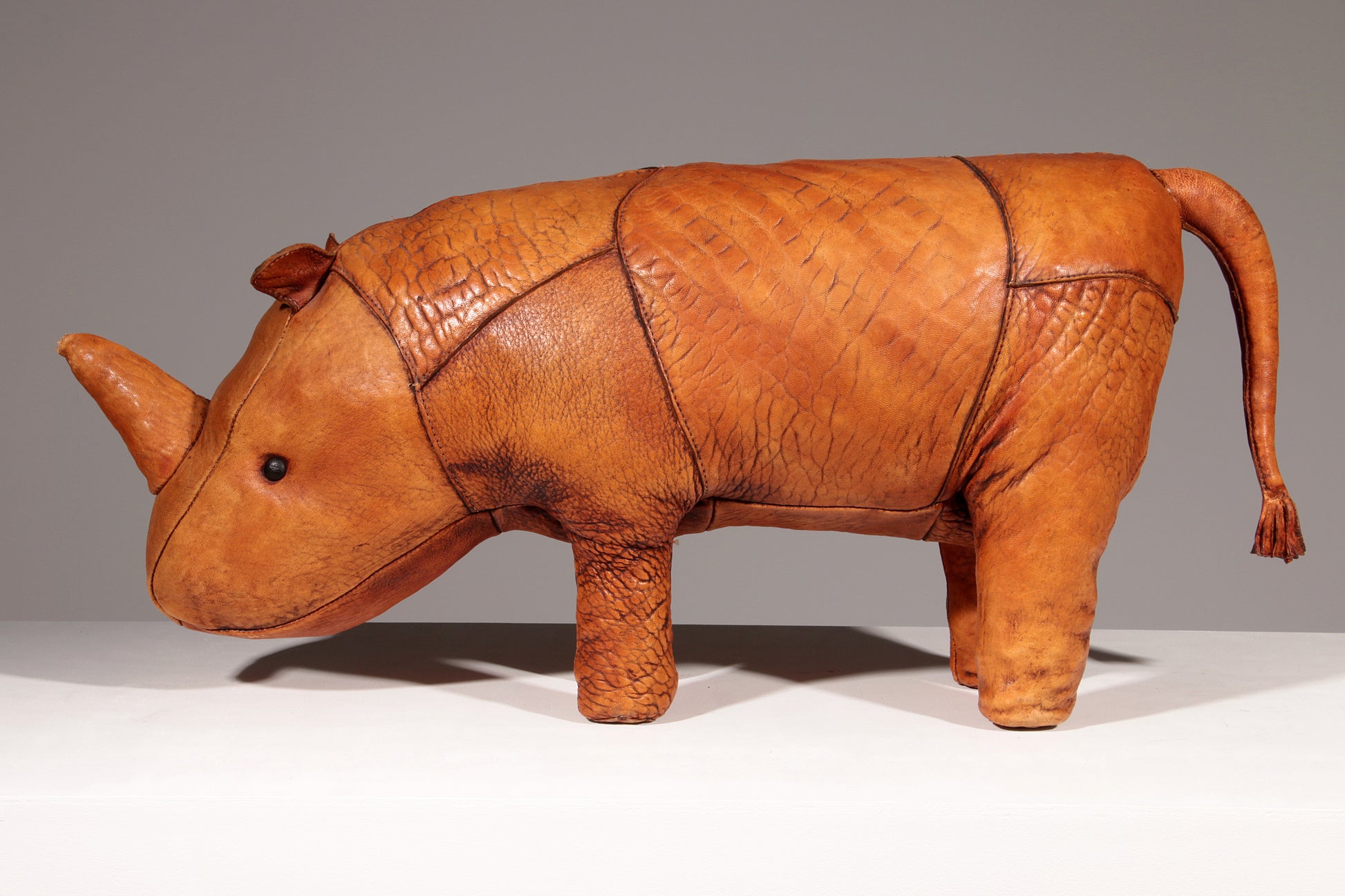 Dimitri Omersa footstool Model rhino made in England,1960