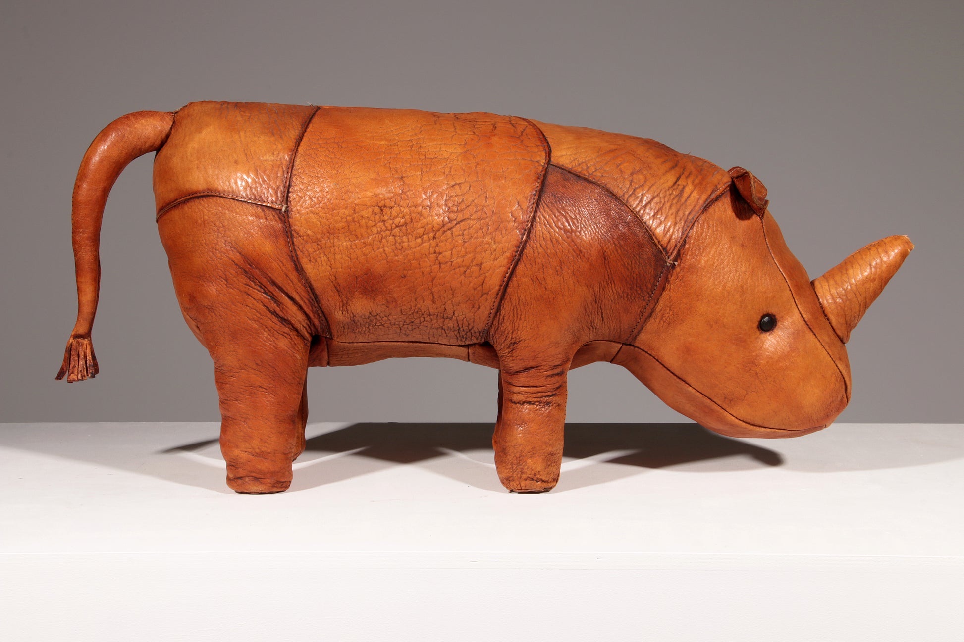 Dimitri Omersa footstool Model rhino made in England,1960