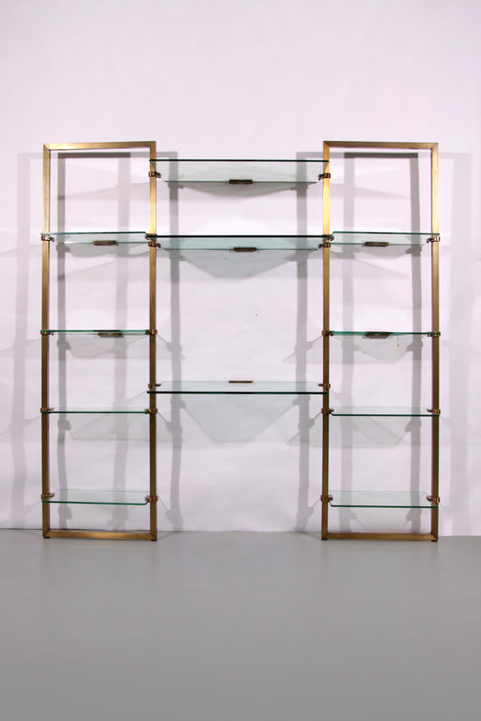 Peter Ghyczy Brass Very Rare Wall Unit Model R16 1970