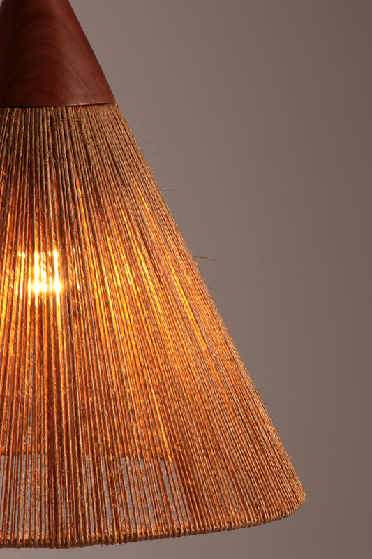 Mid century Pendant Lamp van Temde Leuchten, jaren '60