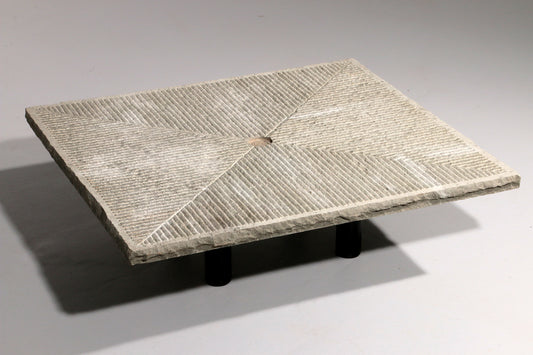 Giulio Lazzotti coffee table by Mageia, Italy 1981