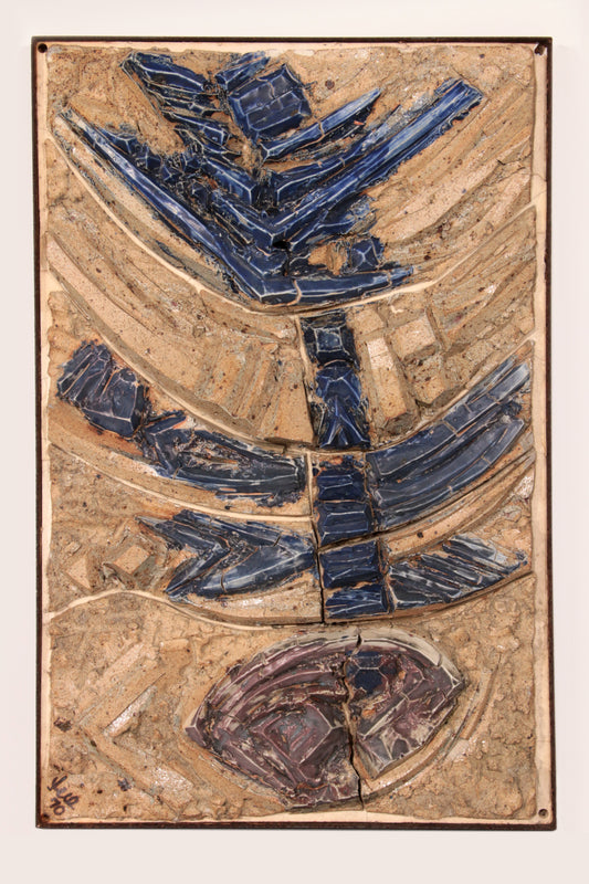 Very rare and Large Wall Till from Tue Poulsen 1970