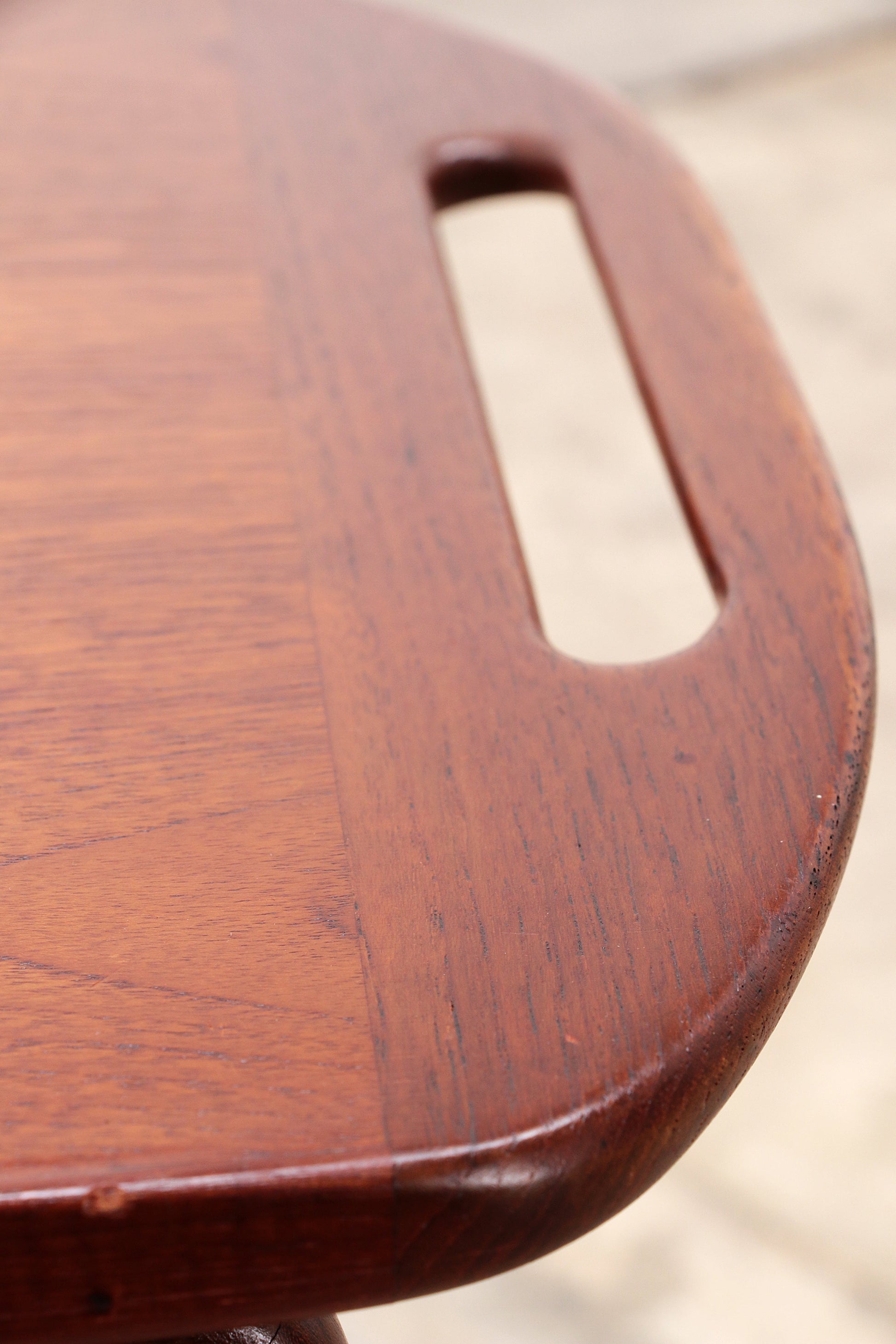 Poul Jensen Trolley teak gemaakt door Selig,1960 denemarken.