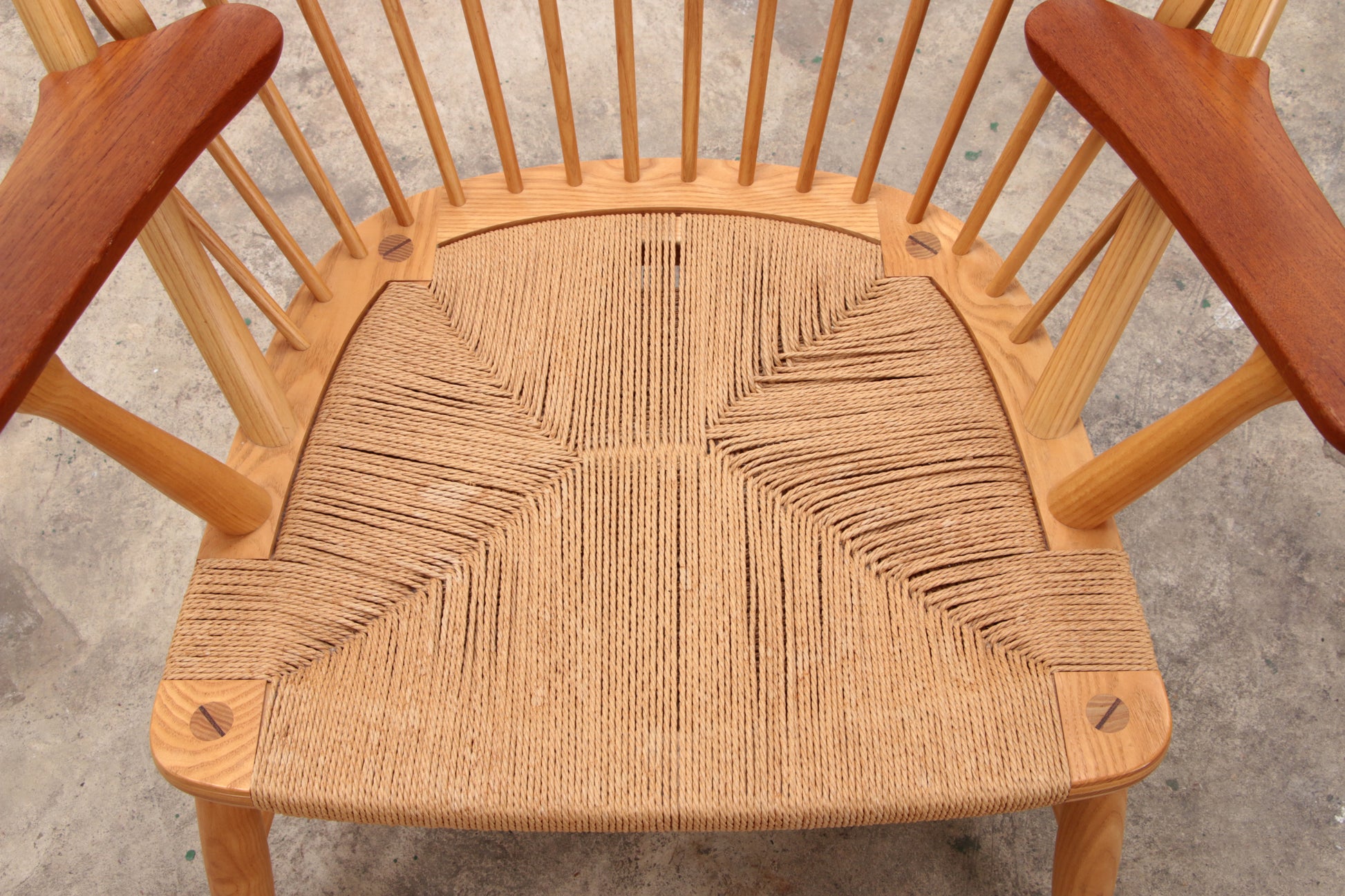 Hans J. Wegner JH-550 Peacock Chair voor Johannes Hansen,1960 Denemarken.