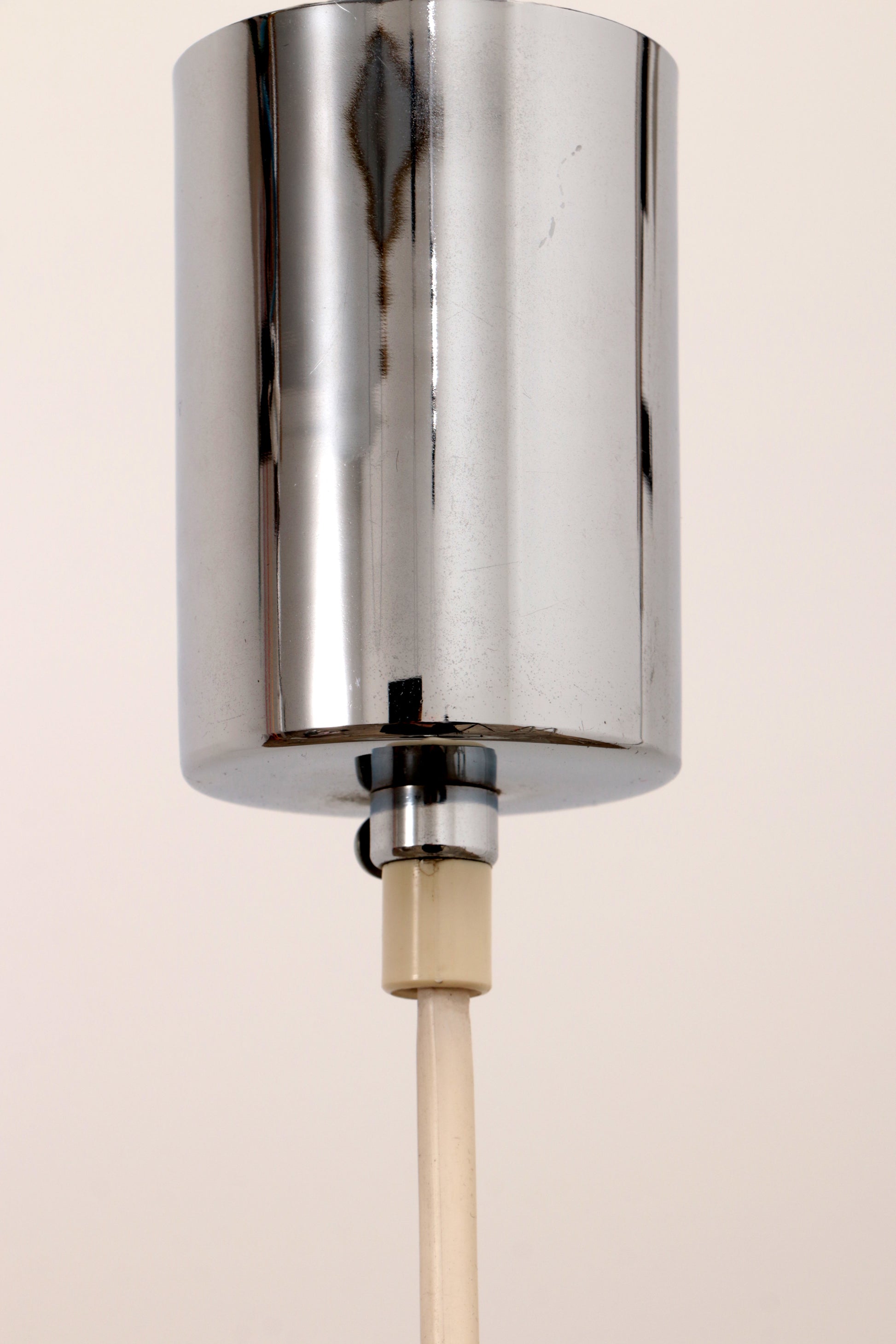 Zeer zeldzame  ijsglas lamp geproduceerd door Egon Hillebrand,1960 Duitsland.