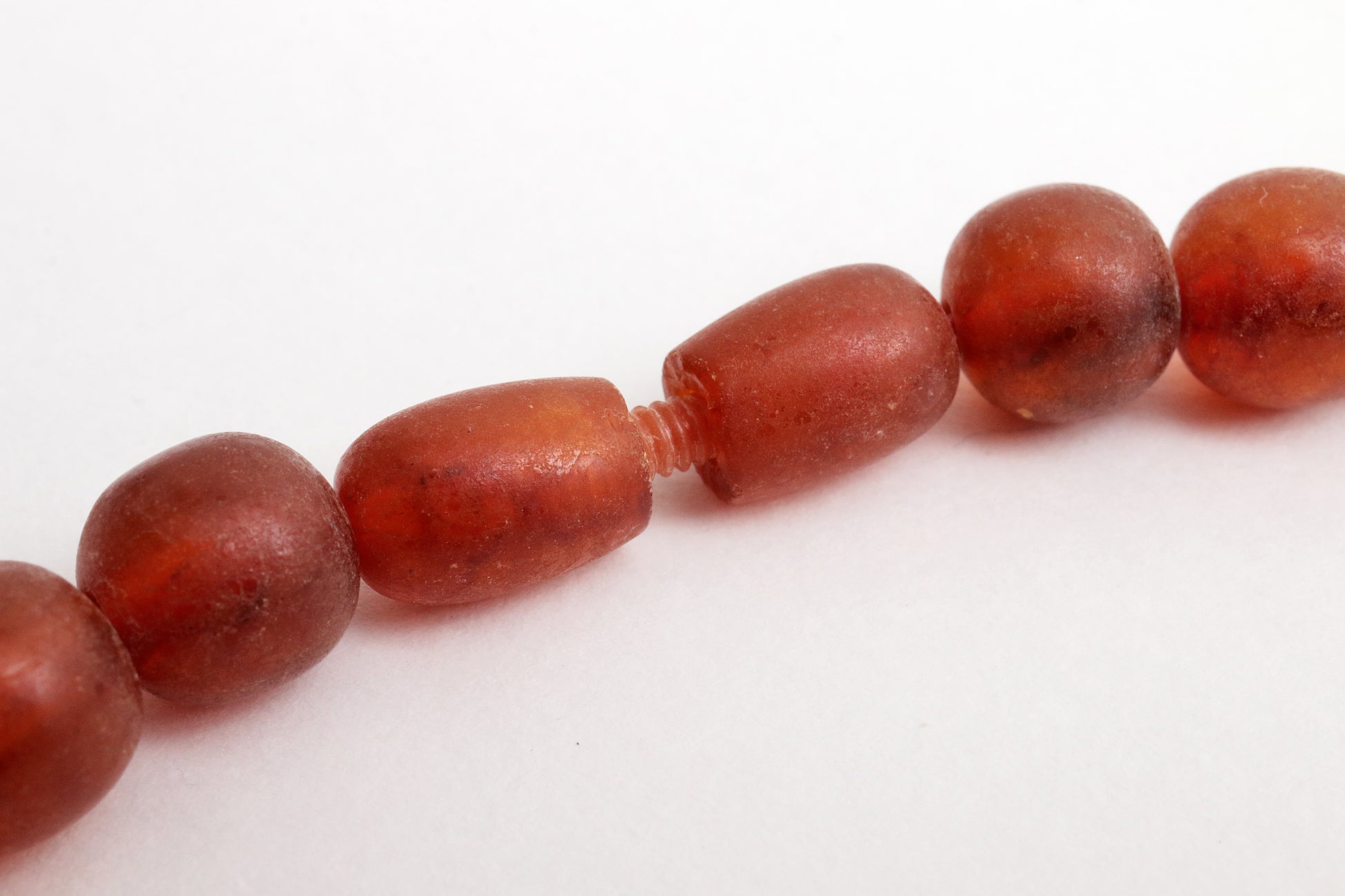 Vintage Set van vier barnsteen kettingen, 1960