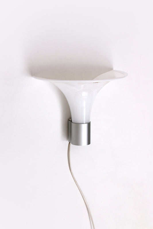 Vintage ''Mandarin'' Holmegaard wandlamp Michael Bang, 1980s.