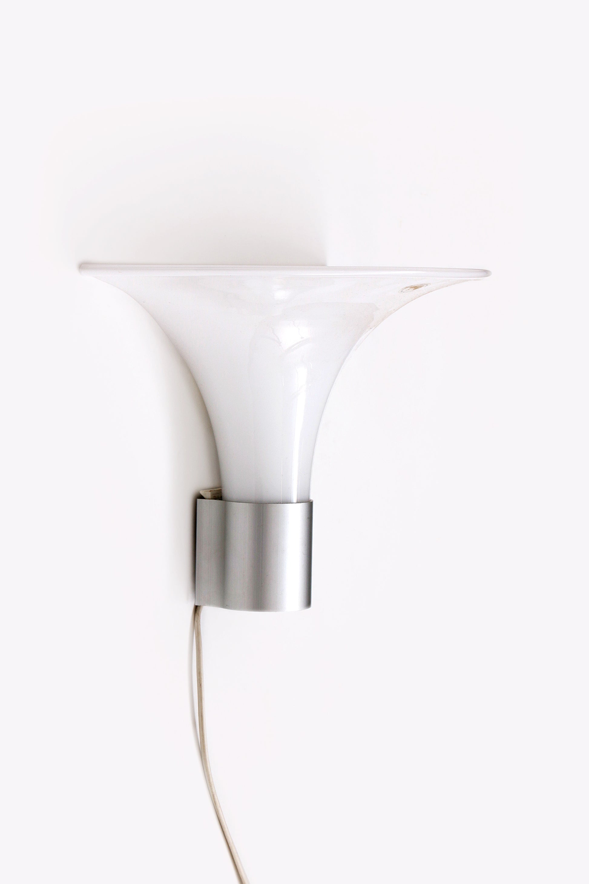 Vintage ''Mandarin'' Holmegaard wandlamp Michael Bang, 1980s.