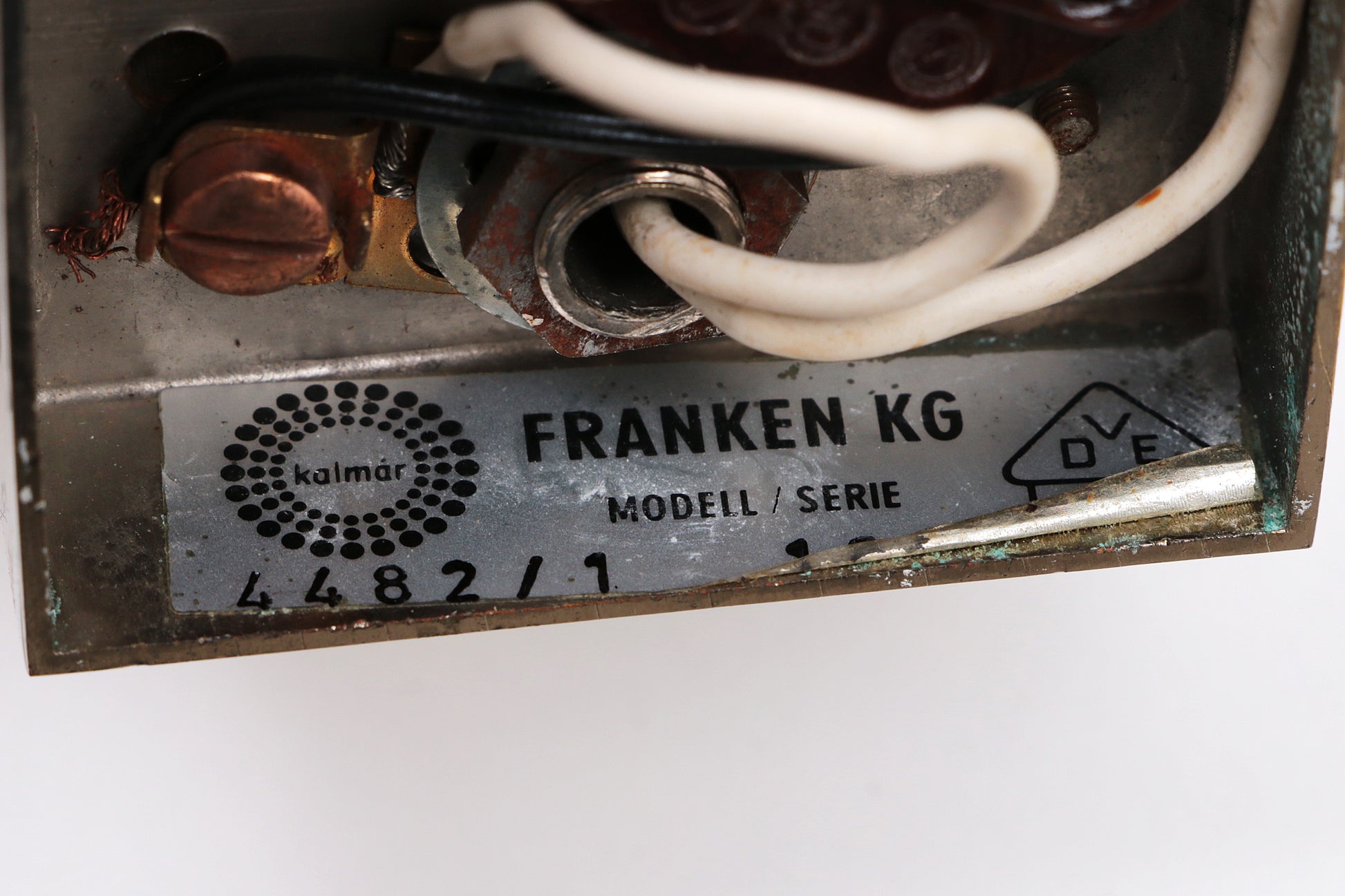 J.T Kalmar Franken Wandlamp Model Steen,1970