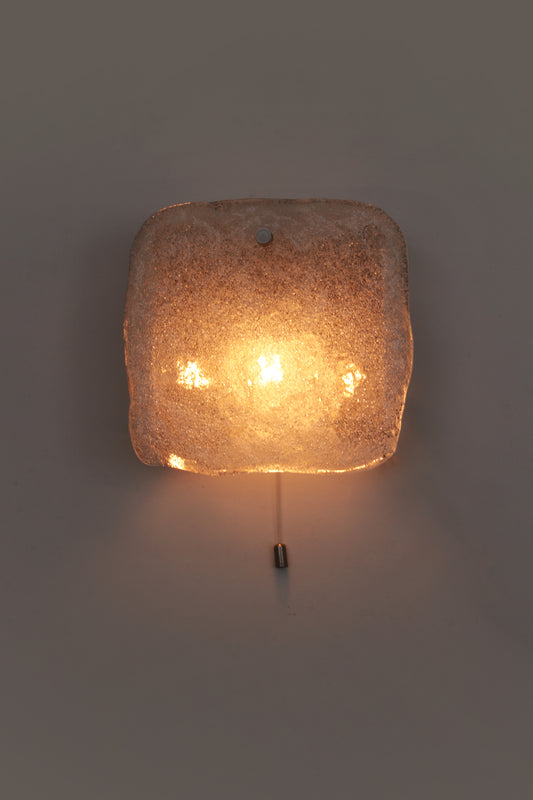 J.T Kalmar Franken Wandlamp Model Steen,1970