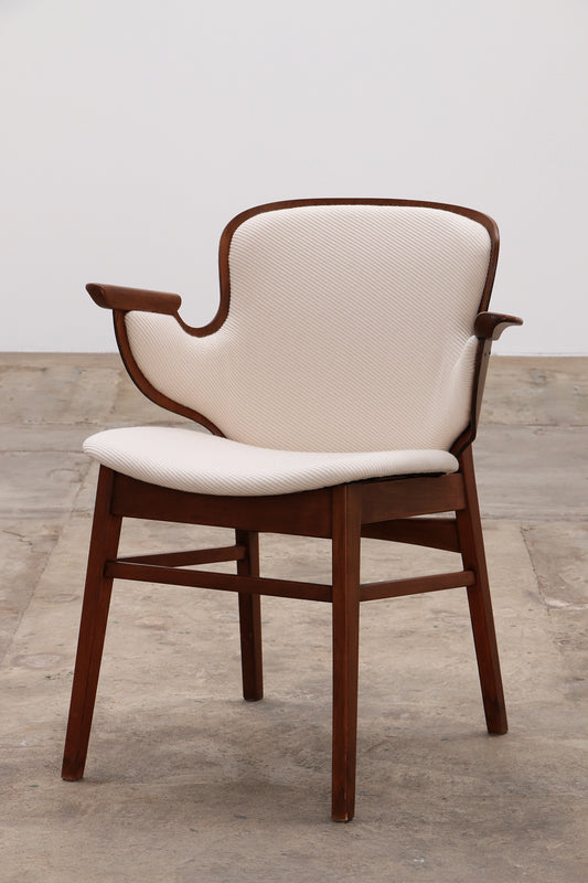 Hans Olsen Lounge stoel Model 107 voor Bramin Mobler, Denemarken, jaren 50