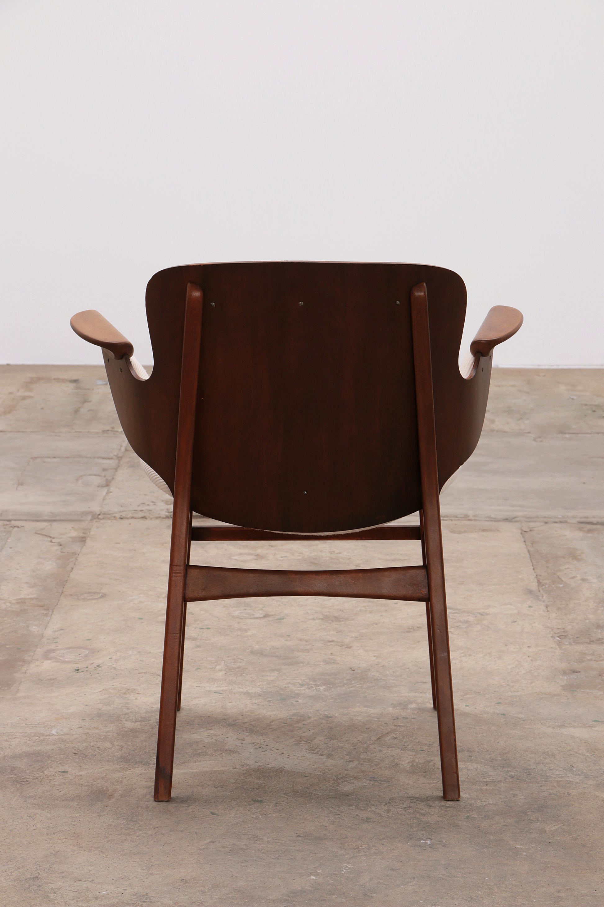 Hans Olsen Lounge stoel Model 107 voor Bramin Mobler, Denemarken, jaren 50