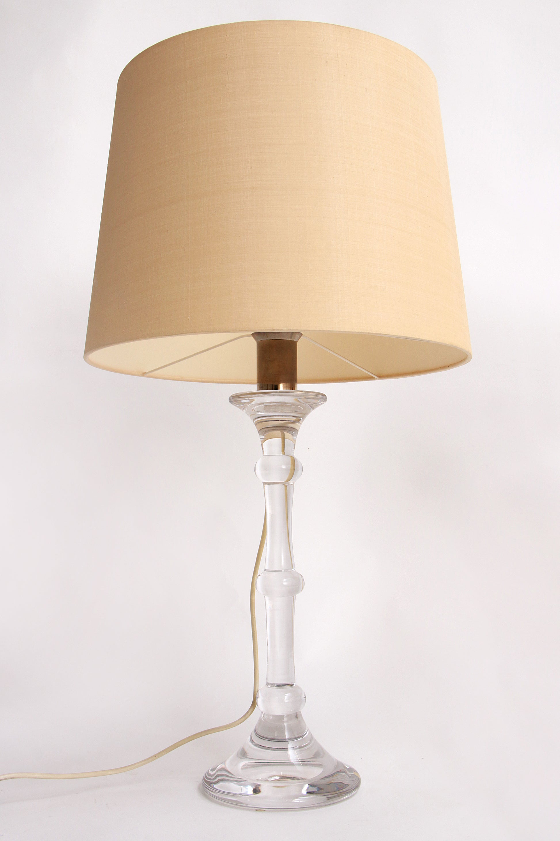 Mondgeblazen Designlampenset met Crème Lampenkappen van Ingo Maurer