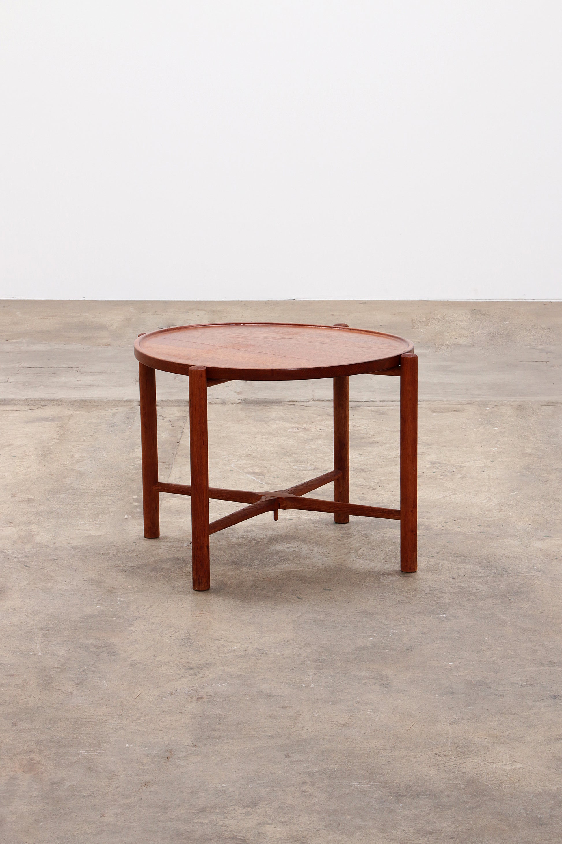 Vintage Hans J. Wegner AT35 Bijzettafel in teak Andreas Tuck,1945 Denemarken.