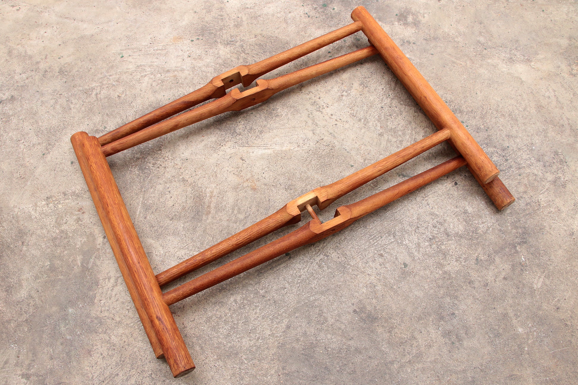 Vintage Hans J. Wegner AT35 Bijzettafel in teak Andreas Tuck,1945 Denemarken.
