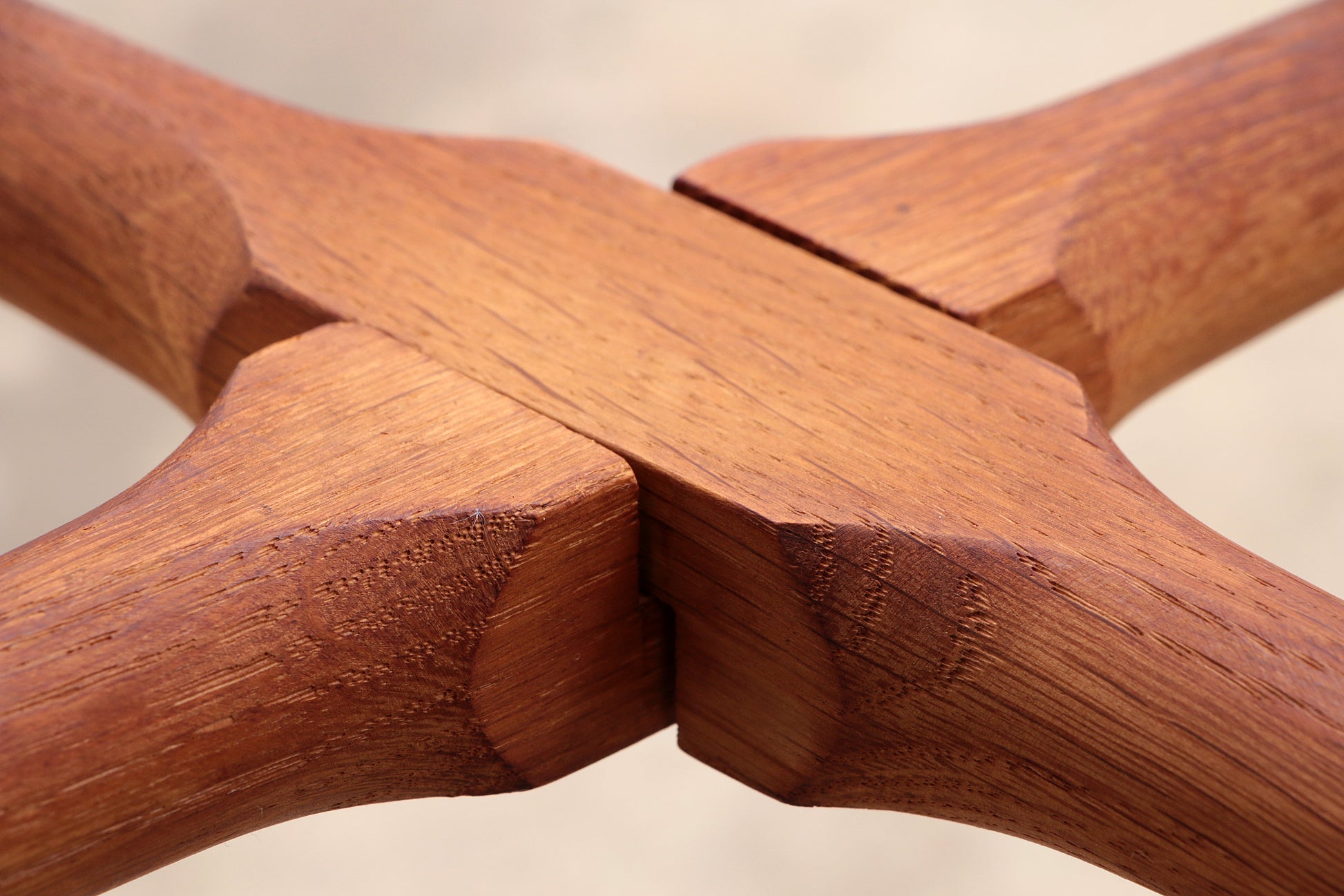 Vintage Hans J. Wegner AT35 Bijzettafel in teak Andreas Tuck,1945 Denemarken.
