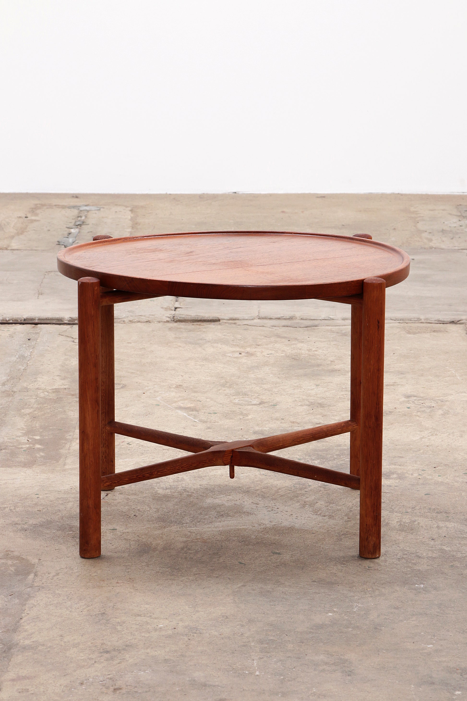 Vintage Hans J. Wegner AT35 Bijzettafel in teak Andreas Tuck,1945 Denemarken.