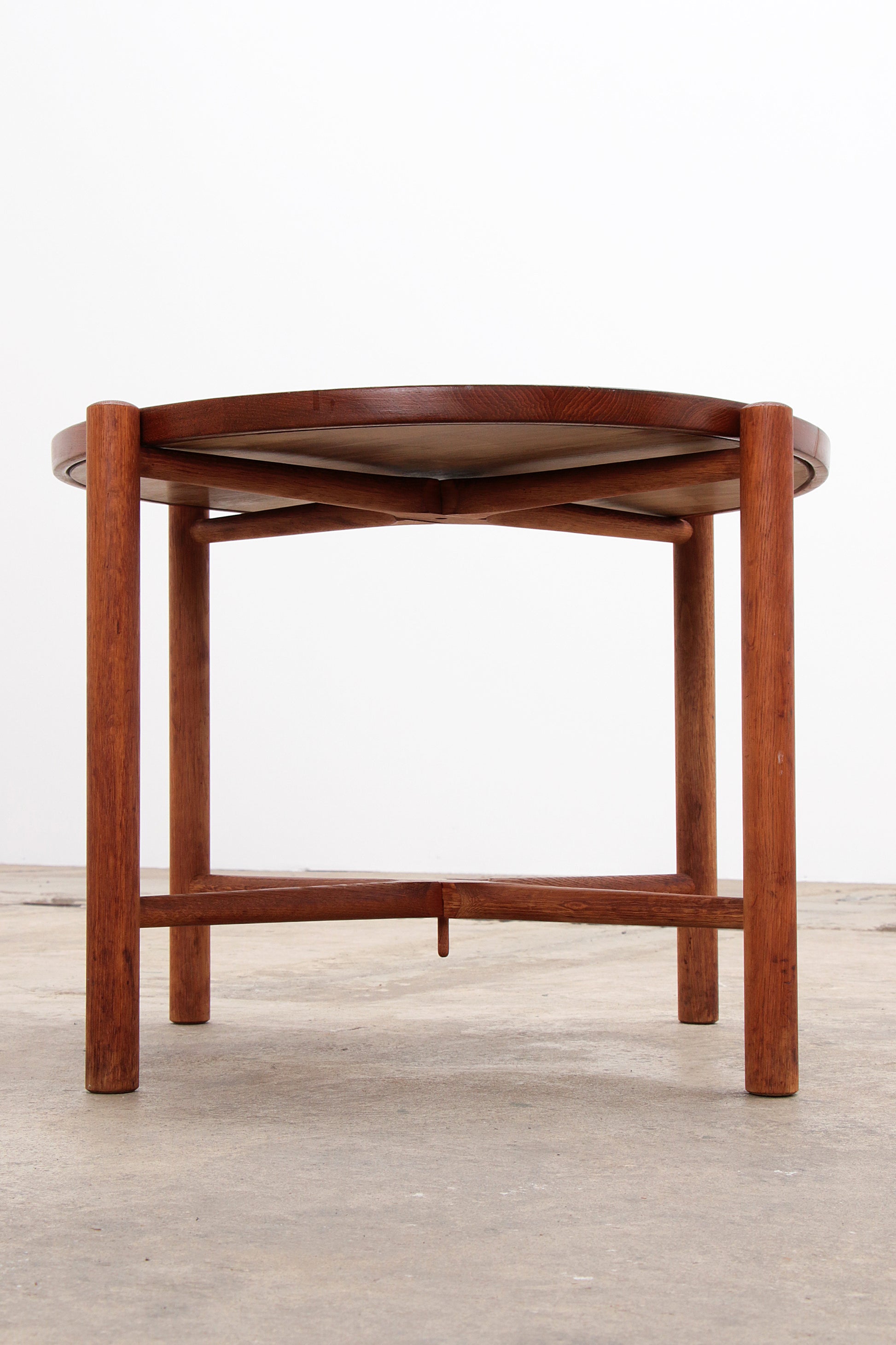Vintage Hans J. Wegner AT35 Bijzettafel in teak Andreas Tuck,1945 Denemarken.