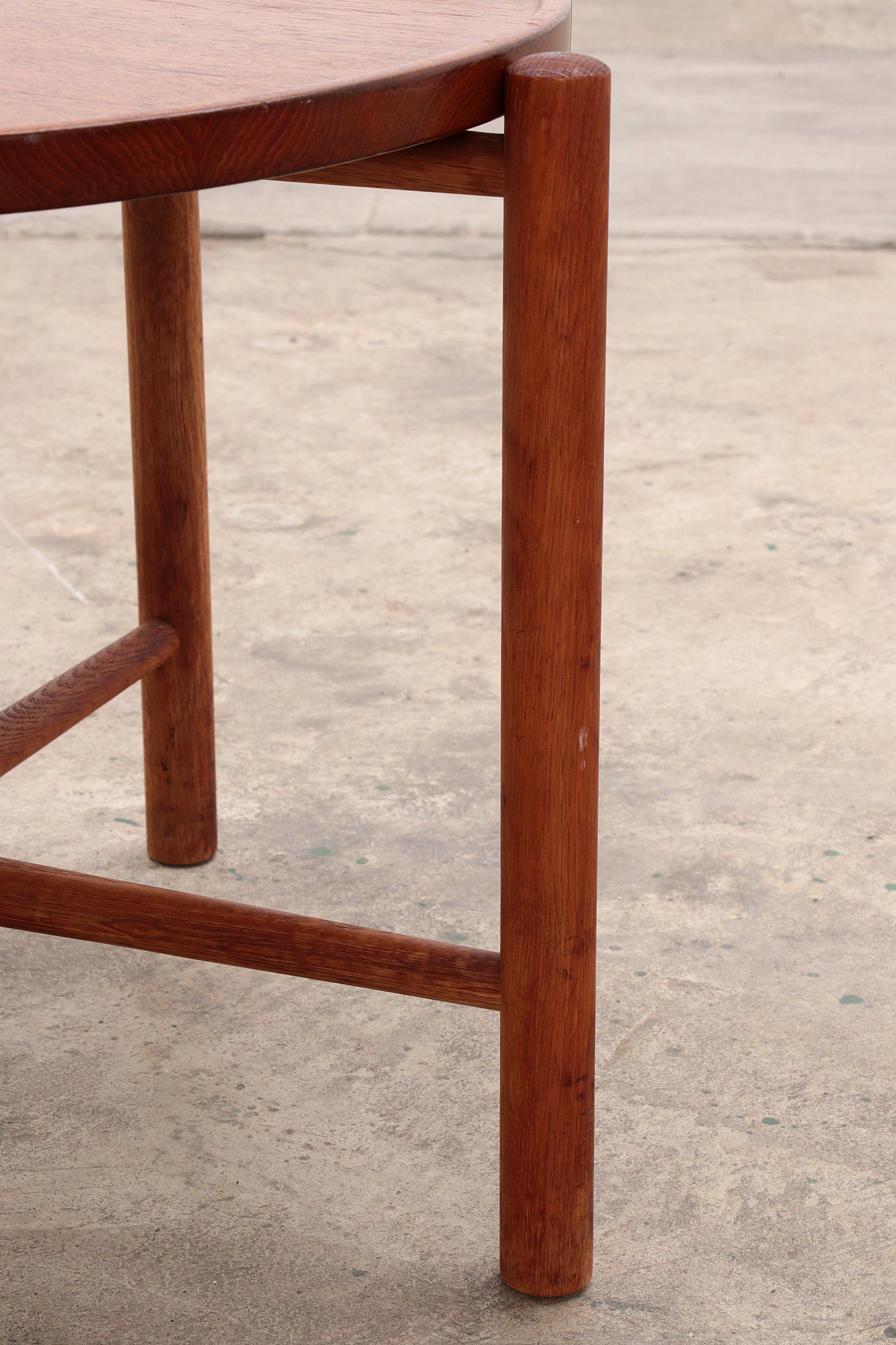Vintage Hans J. Wegner AT35 Bijzettafel in teak Andreas Tuck,1945 Denemarken.