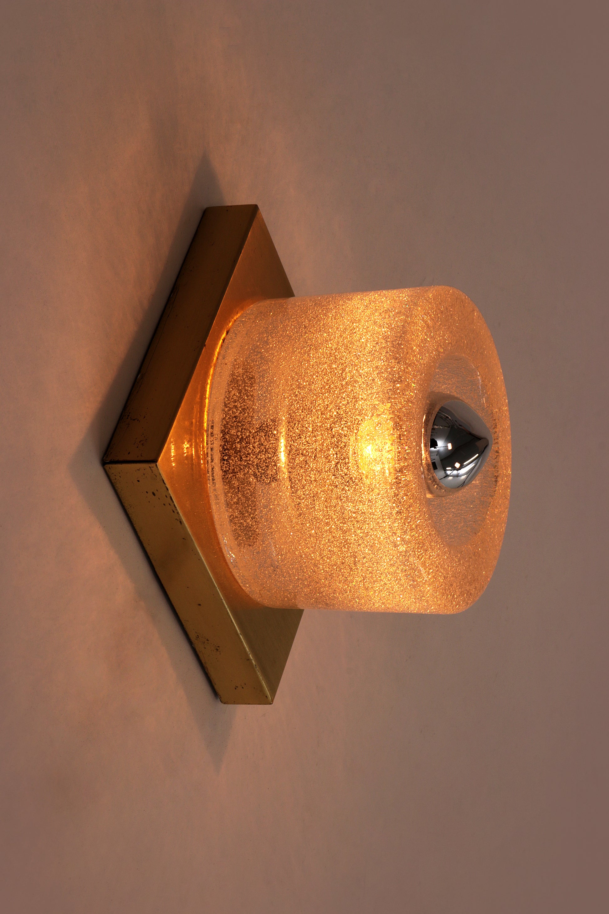 Peill & Putzler Cube Wandlamp Ice Glass - Vintage Space Design