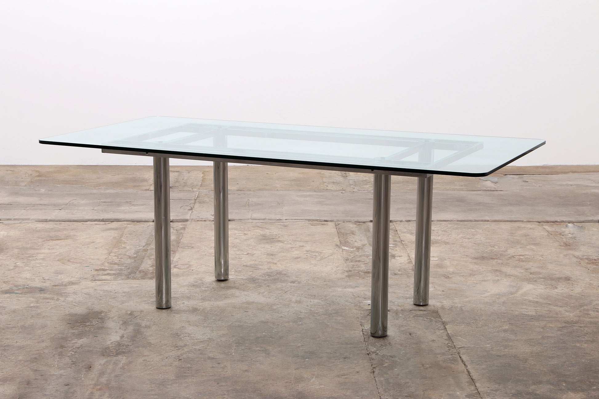 Rechthoekige Eettafel "Andrè" met Stoelen - Designklassieker uit de Jaren 60