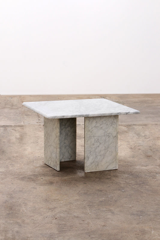 Italiaanse Marmeren salontafel tijdloos design uit de jaren 70