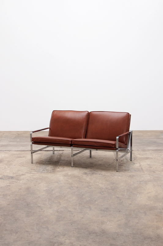 Fabricius & Kastholm FK 6720 Leather Sofa - Brown, Danish Design