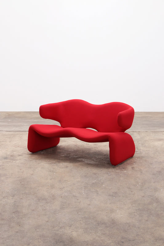 Vintage Tweezits Djinn Sofa van Oliver Mourgue - Een Icoon uit de Jaren '60