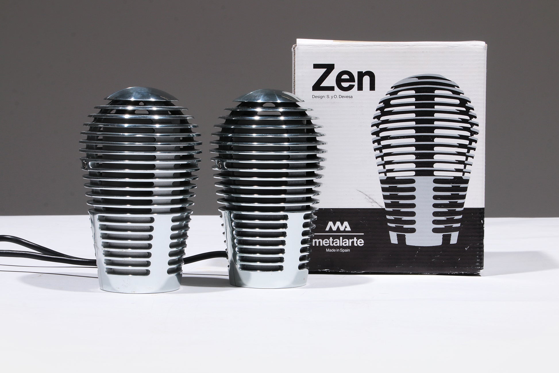 Metalarte Zen Tafel lamp door Sergi & Oscar Devesa, 1984