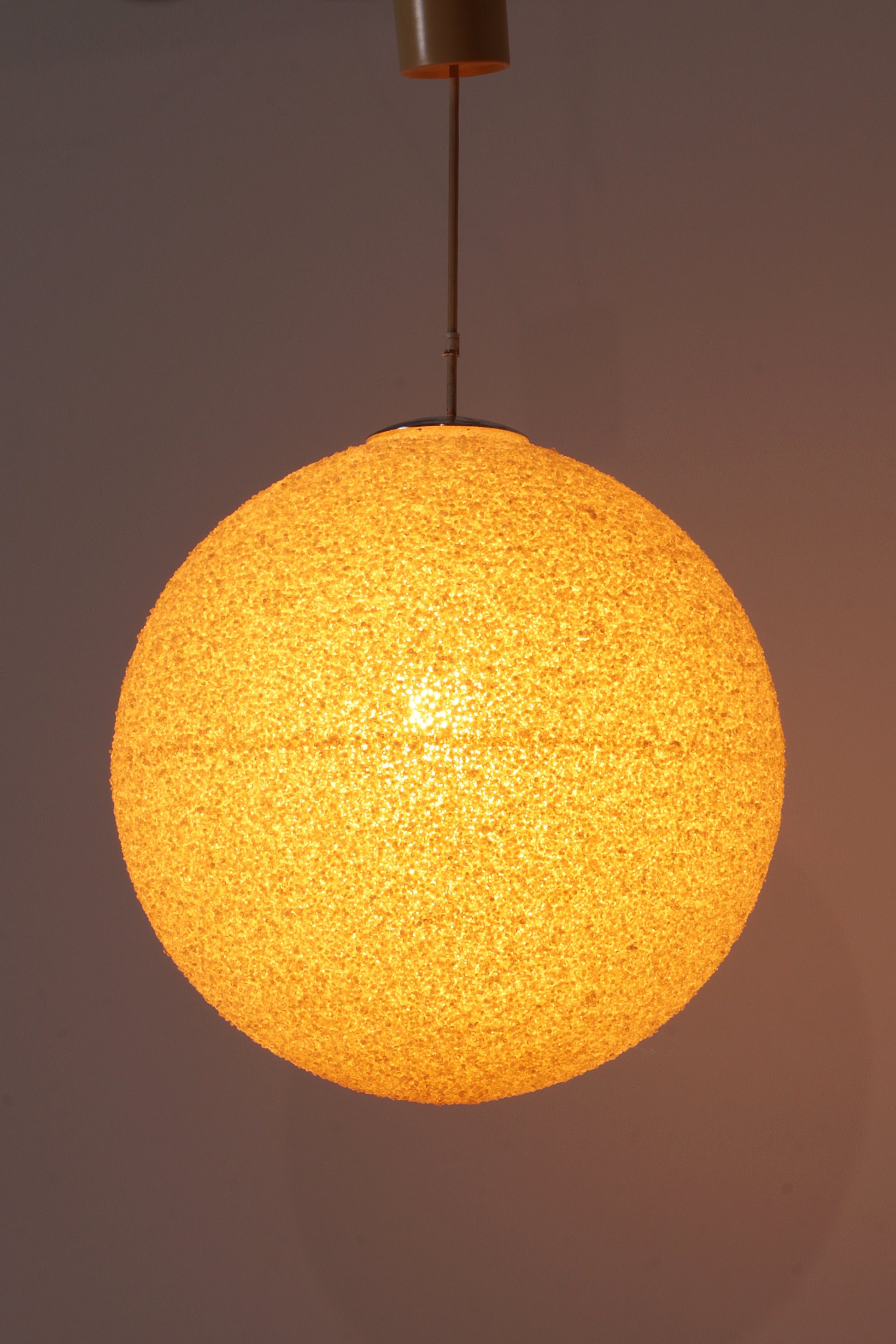 Rotaflex  XL creme Suiker Bal Hanglamp - Jaren 60 Design