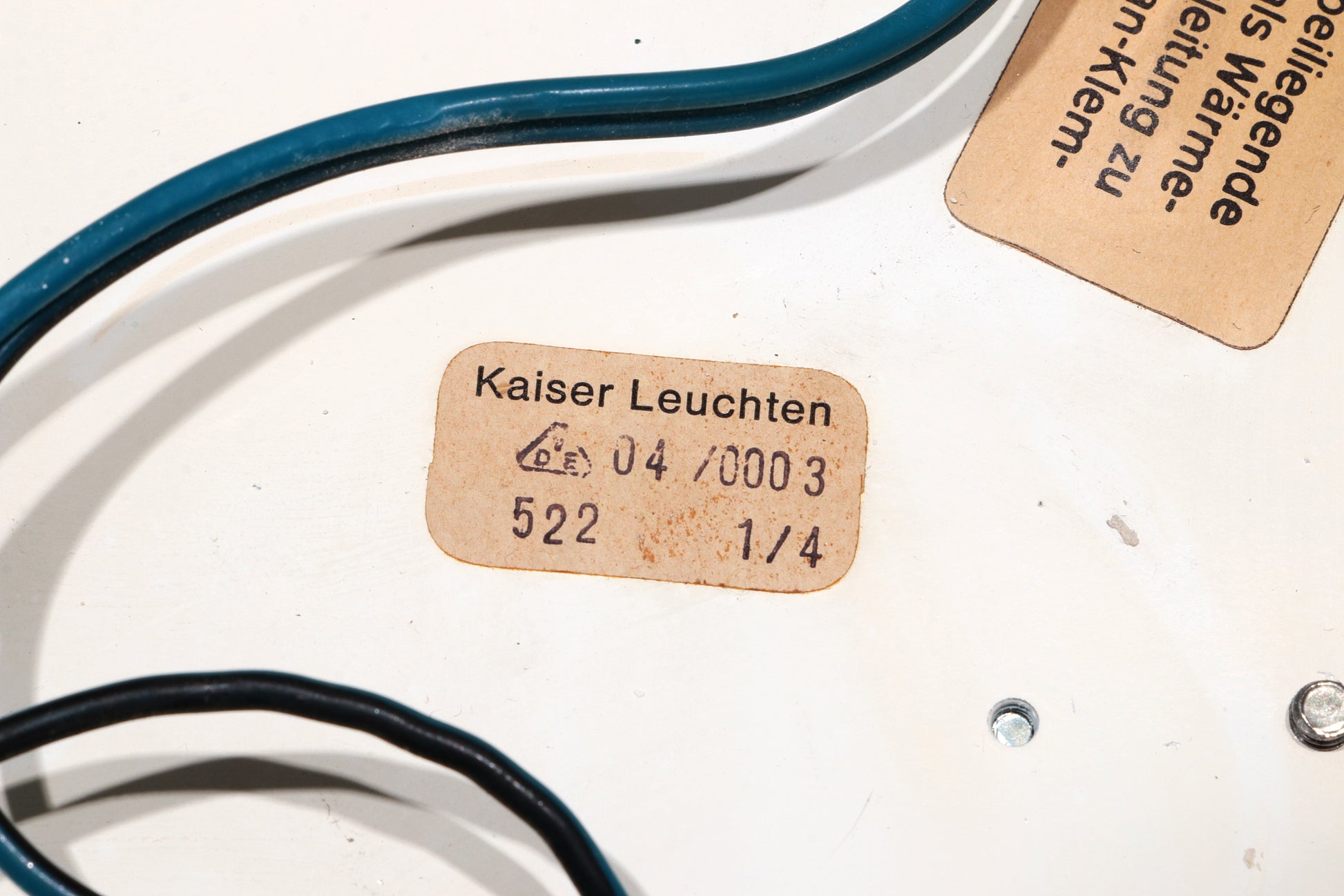 Mid-Century Flush Mount from Kaiser Idell / Kaiser Leuchten, Germany, 1970s