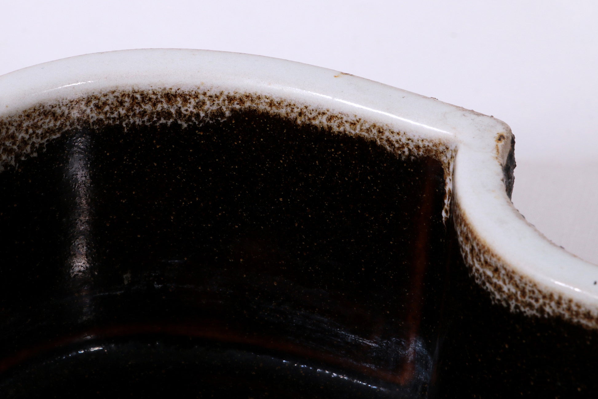 Yamasan Ikebana Bowl - Authentic 1960s Japanese Ceramic