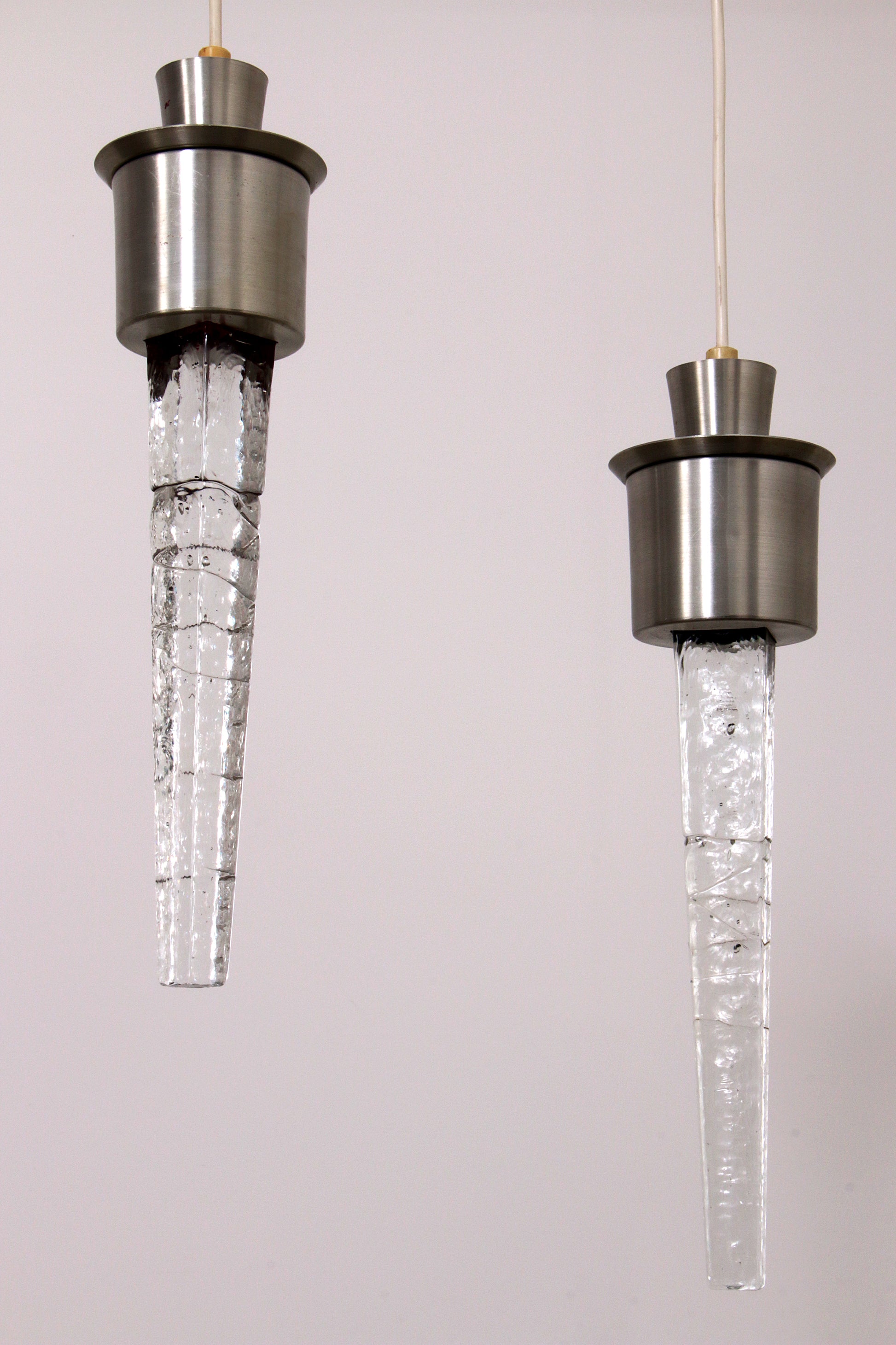 Orrefors "Istapper" Pendant Lamps