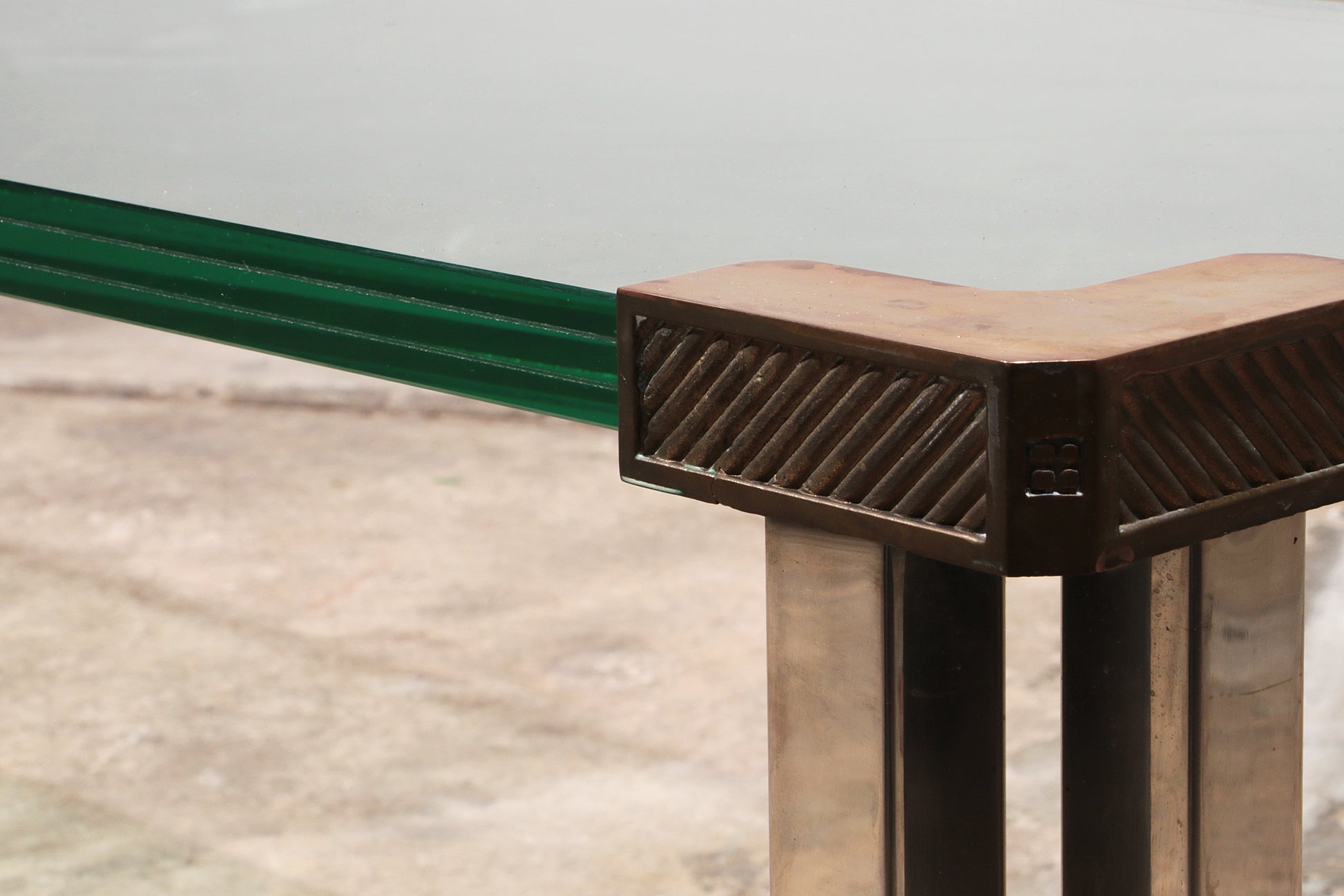Elegant Midcentury Side Table by Peter Ghyczy