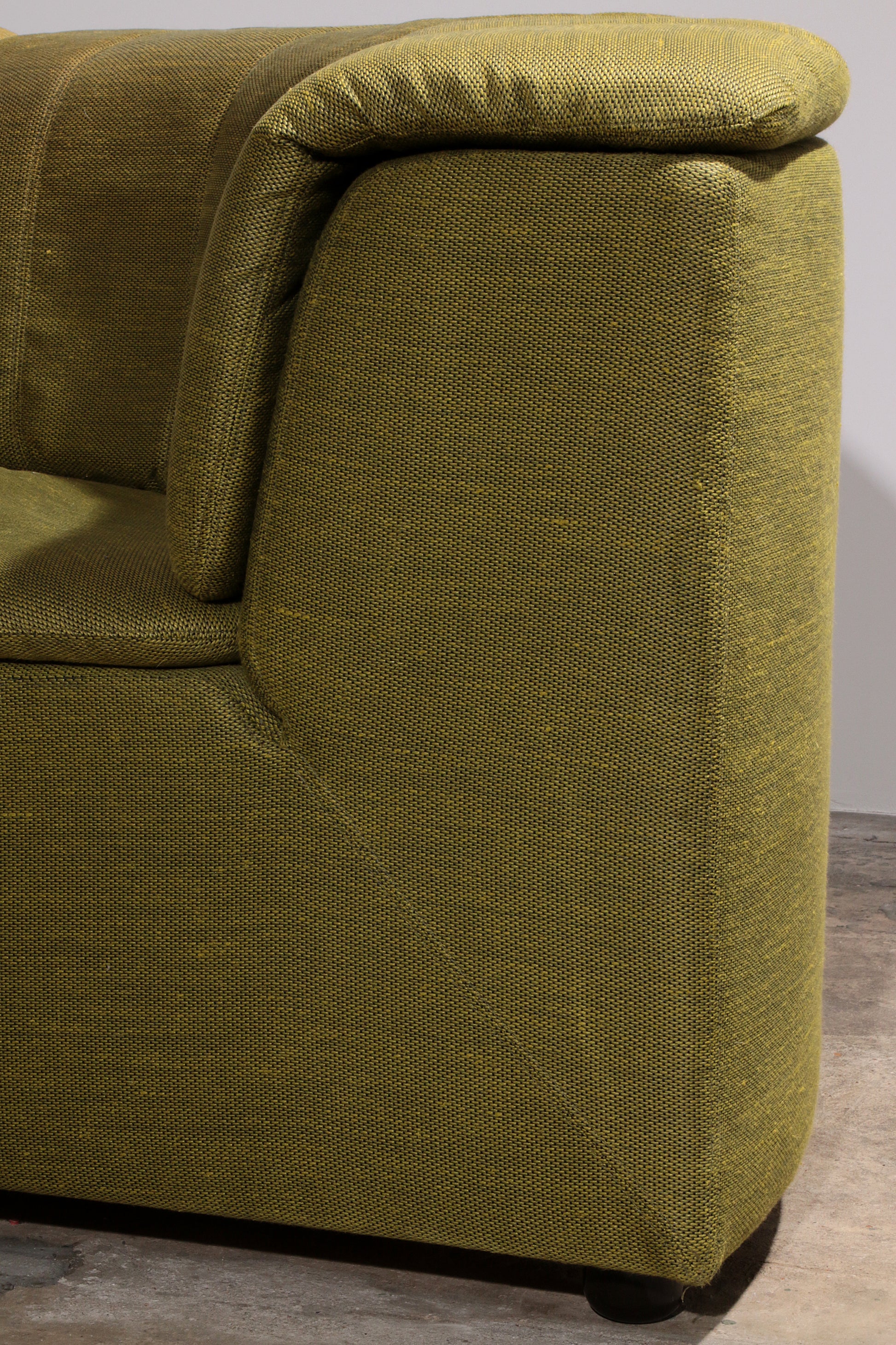 Durlet 9-Piece Modular Sofa in Luxe Green De Ploeg Fabric 1960