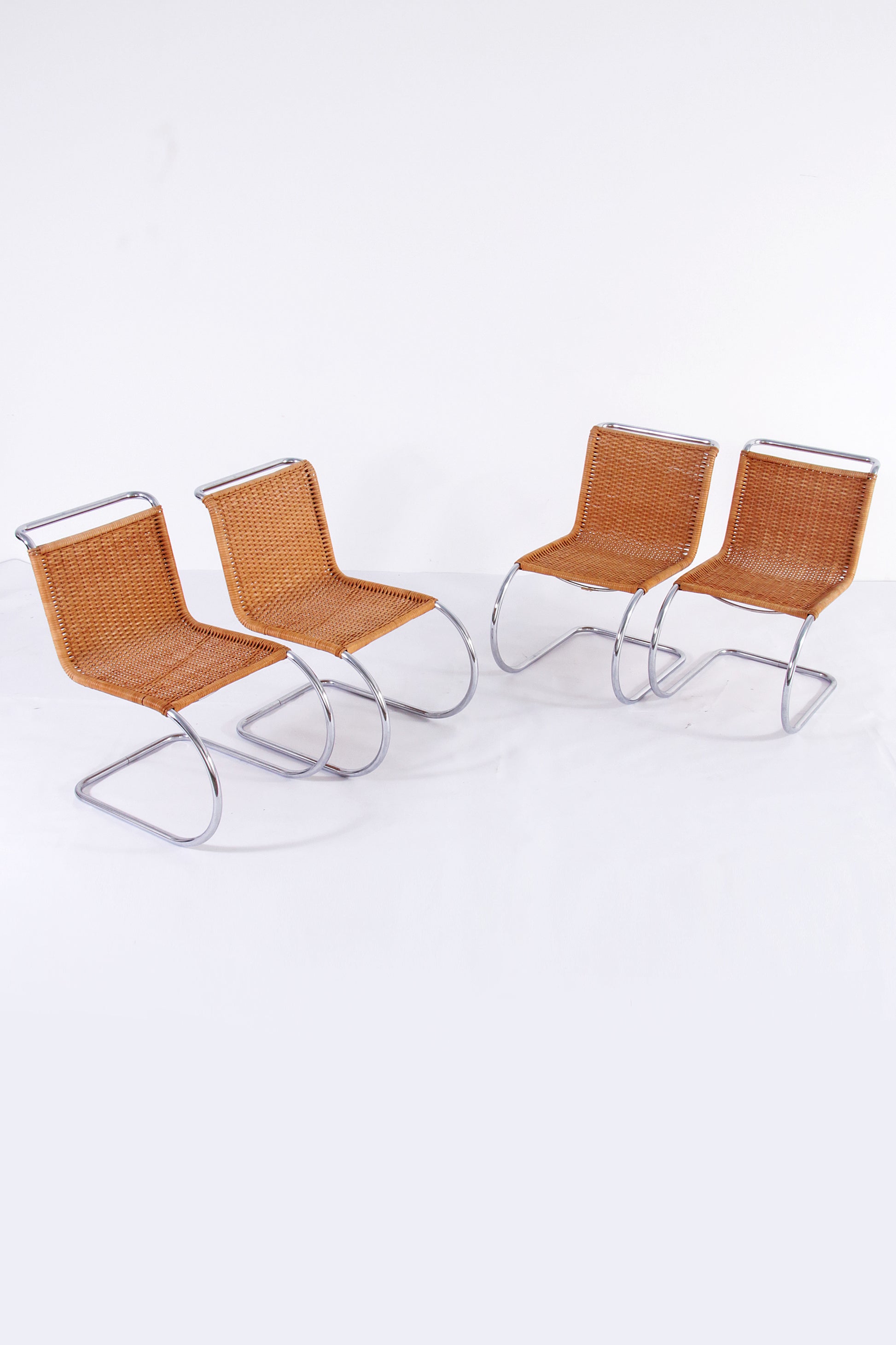 Thonet Iconic Ludwig Mies van der Rohe MR 533 Floating Chairs