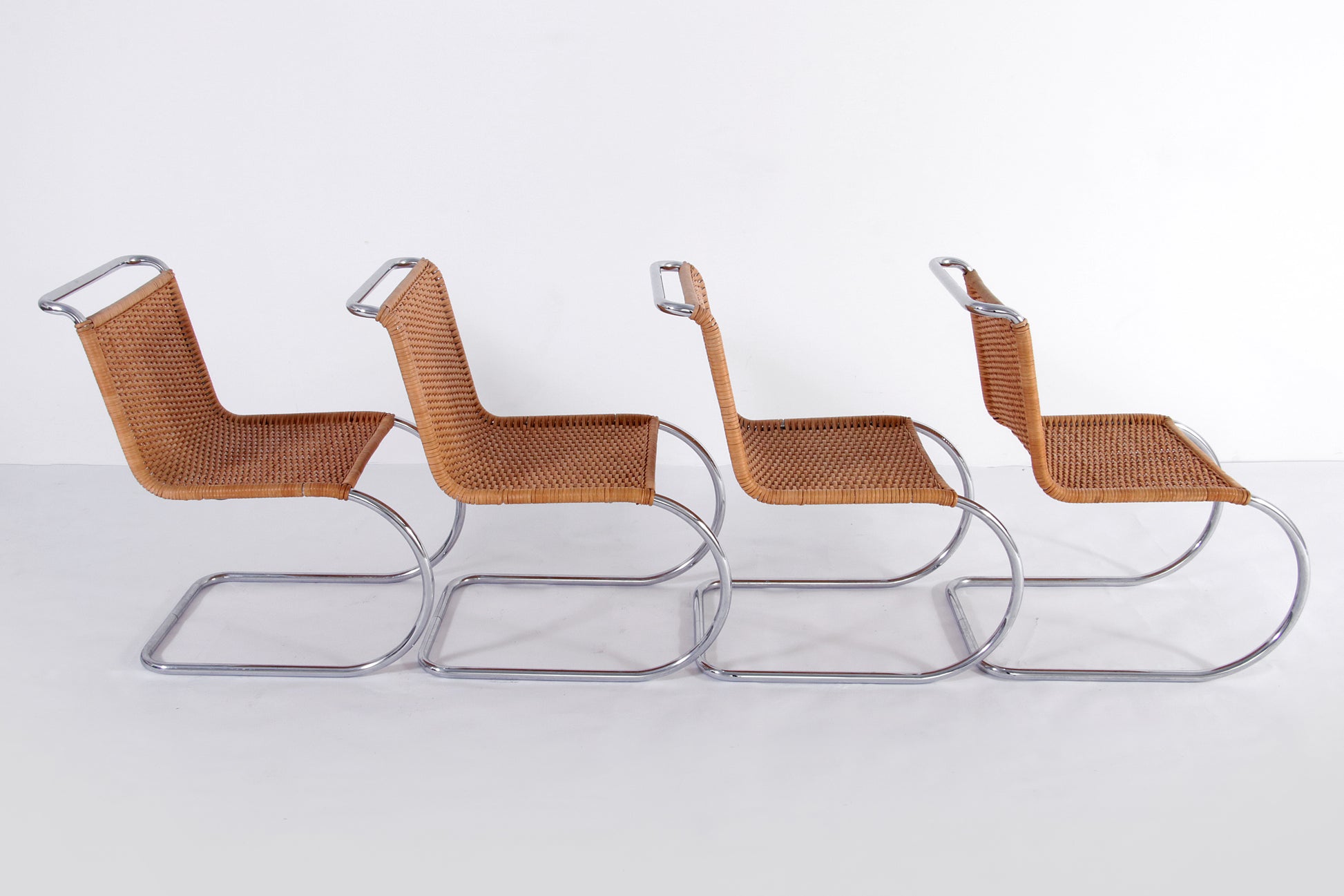 Thonet Iconic Ludwig Mies van der Rohe MR 533 Floating Chairs