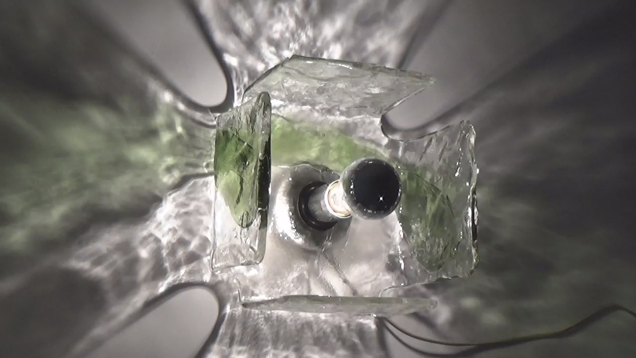 Carlo Nason wallamp from Muranoglass for Kalmar 1960 Austria