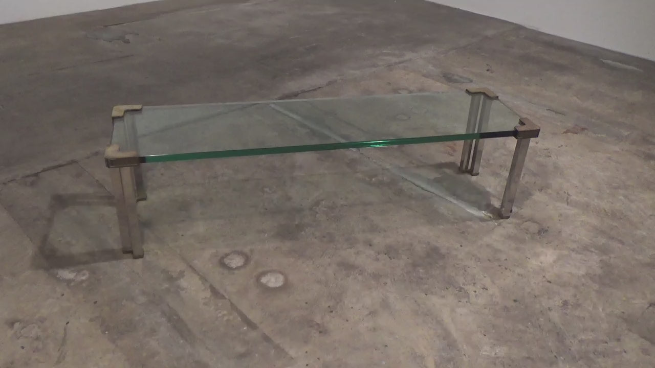 Elegant Midcentury Side Table by Peter Ghyczy