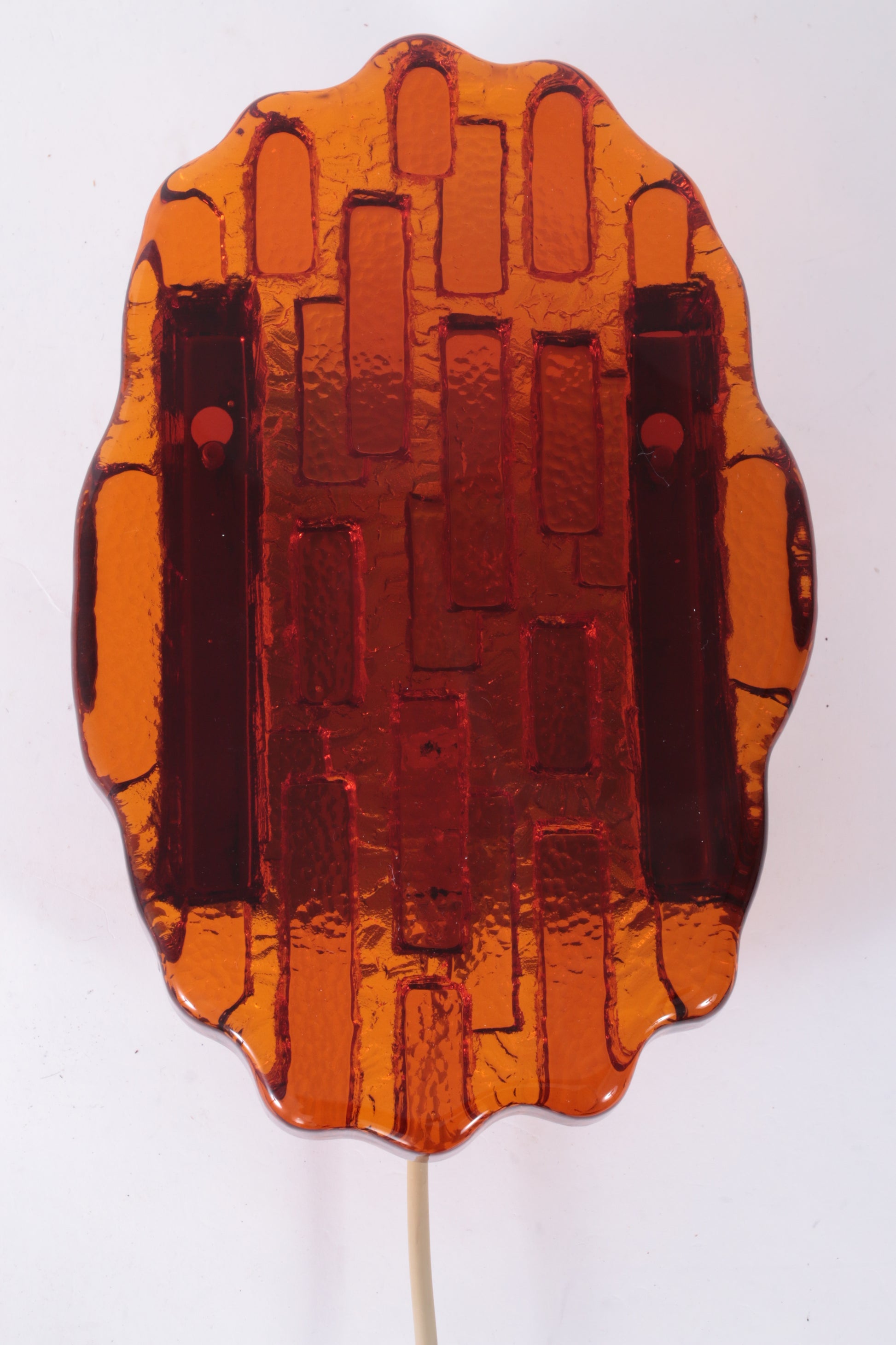 Rare and stylish Scandinavian wall sconce from the 1960s,