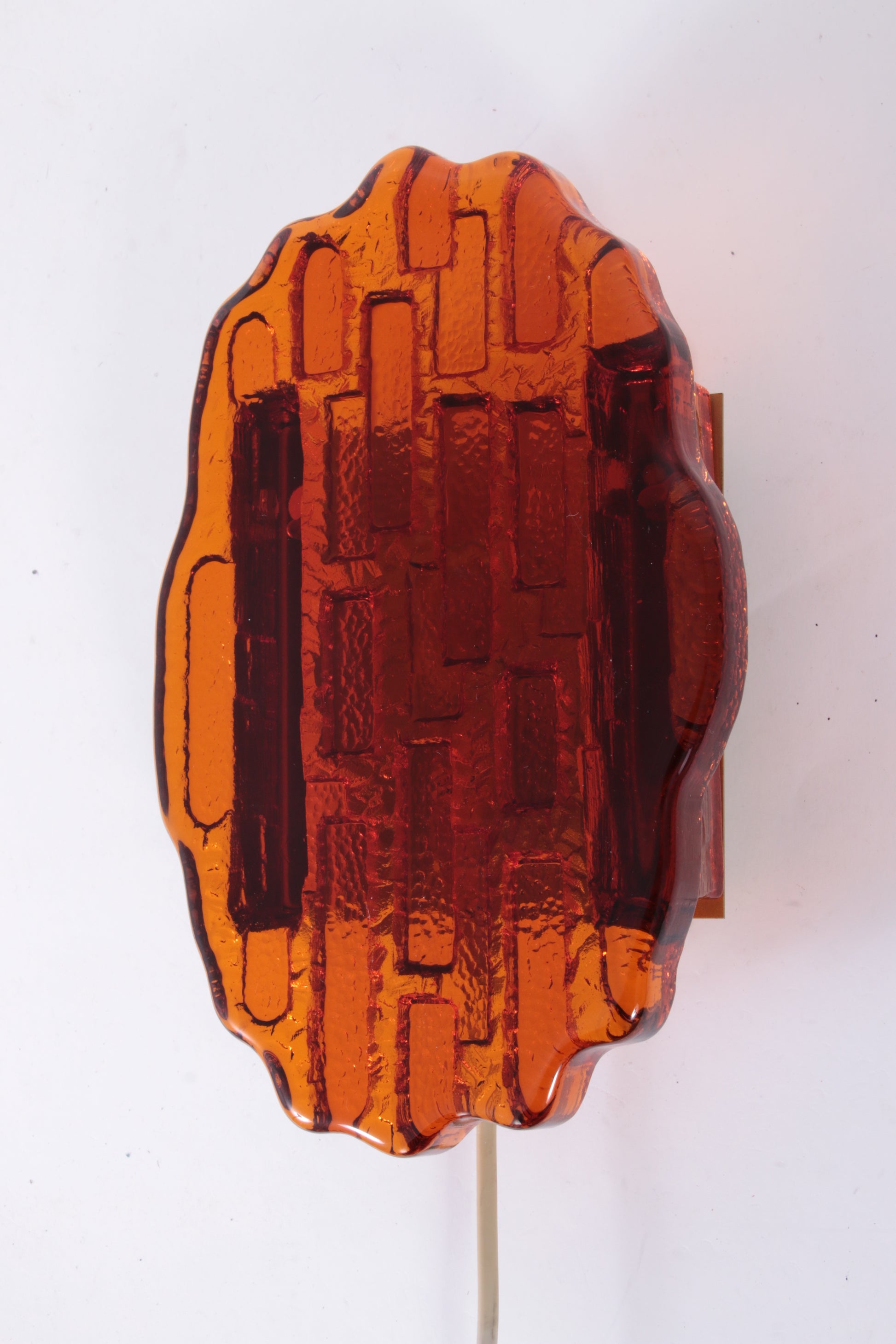 Rare and stylish Scandinavian wall sconce from the 1960s,