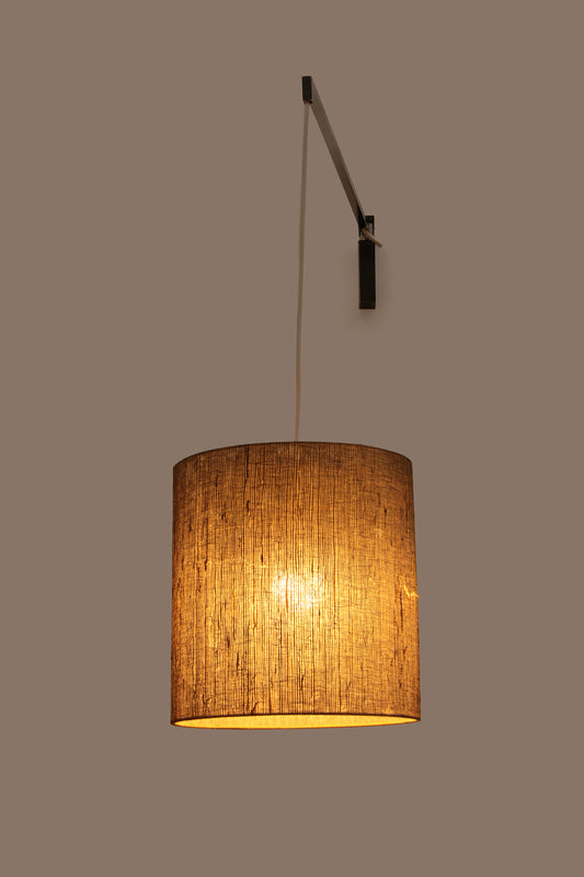 Deens wandlamp met chrome mooi strak model,1960