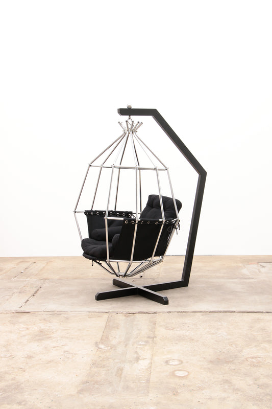 Vintage Lounge Chair Ontwerp van Papegojan door Lb Arberg,1970 Zweden