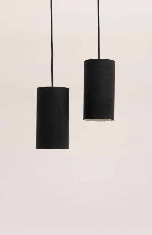 Philips Set van 2 hanglampen Model Nt 48 ontwerp van Argenta,1960