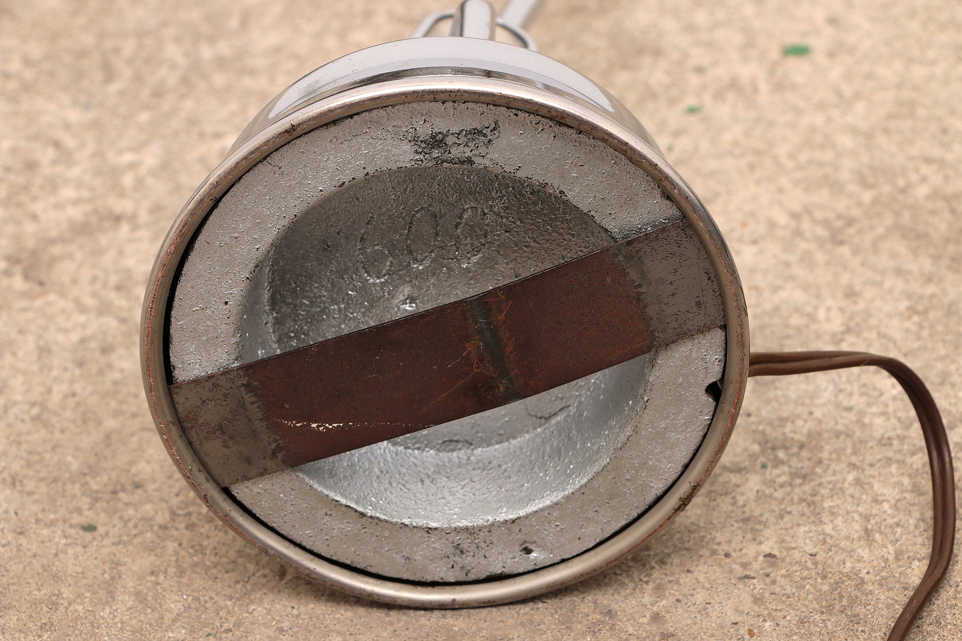 Original Jumo 600 Chrome Lamp Selected by Charlotte Perriand.
