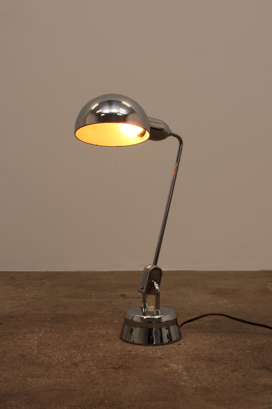 Original Jumo 600 Chrome Lamp Selected by Charlotte Perriand.