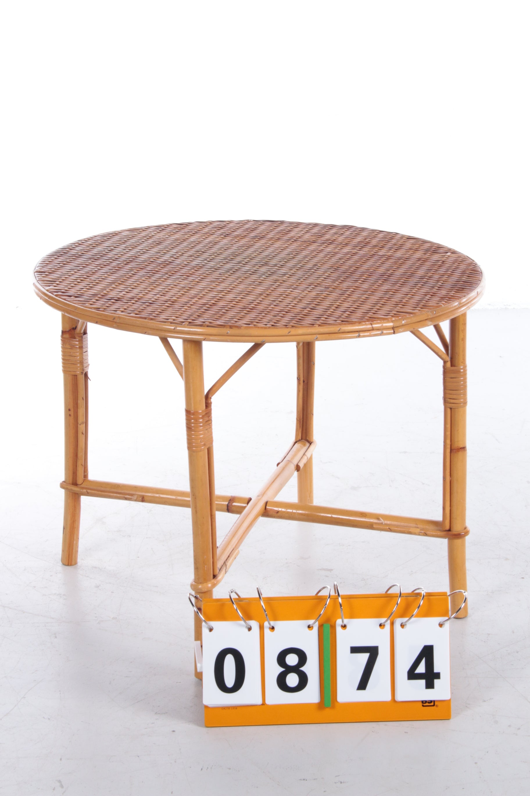 Vintage ronde salontafel Bohemian style