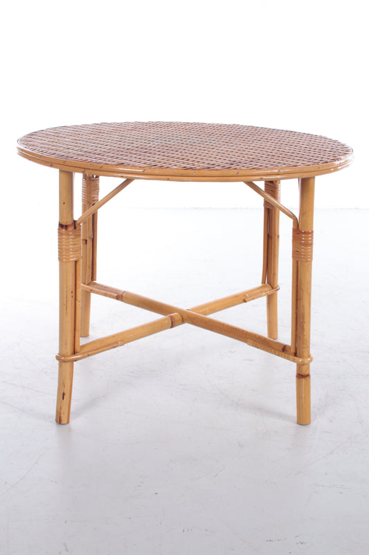 Vintage ronde salontafel Bohemian style