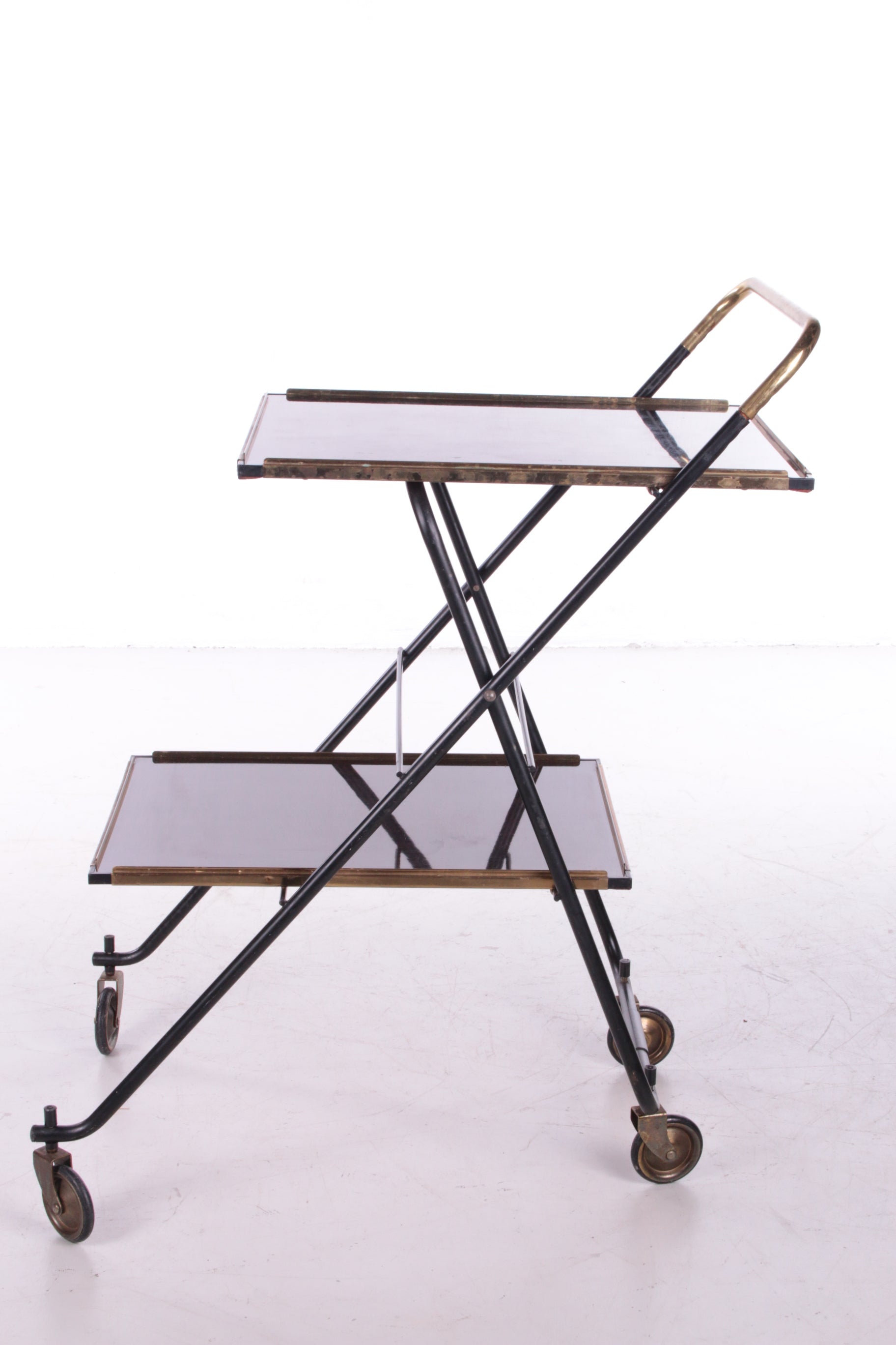 Vintage Franse Serveertrolley of Drankenkar,1960